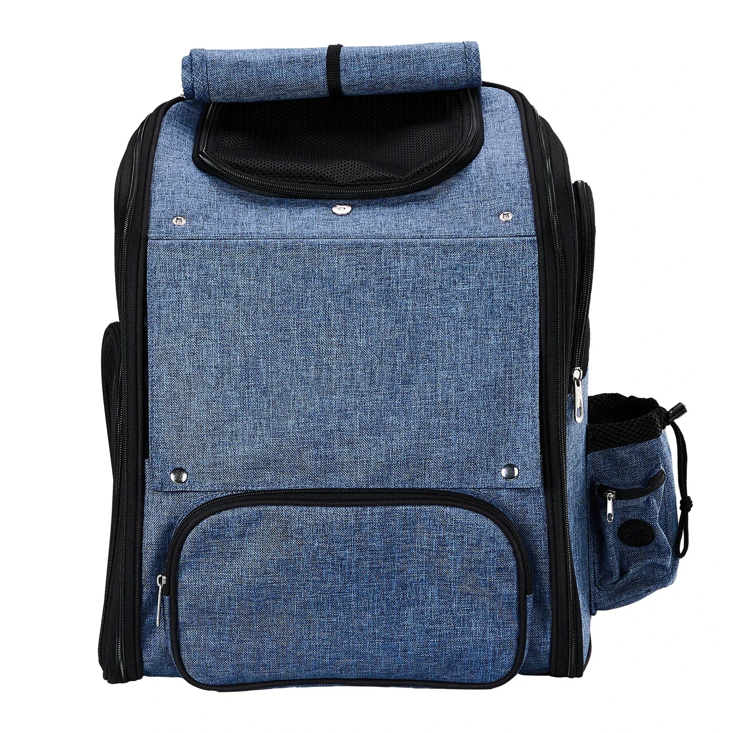 pet bag is portable and breathable when going out. The pet goes out with a backpack and a large-capacity expandable