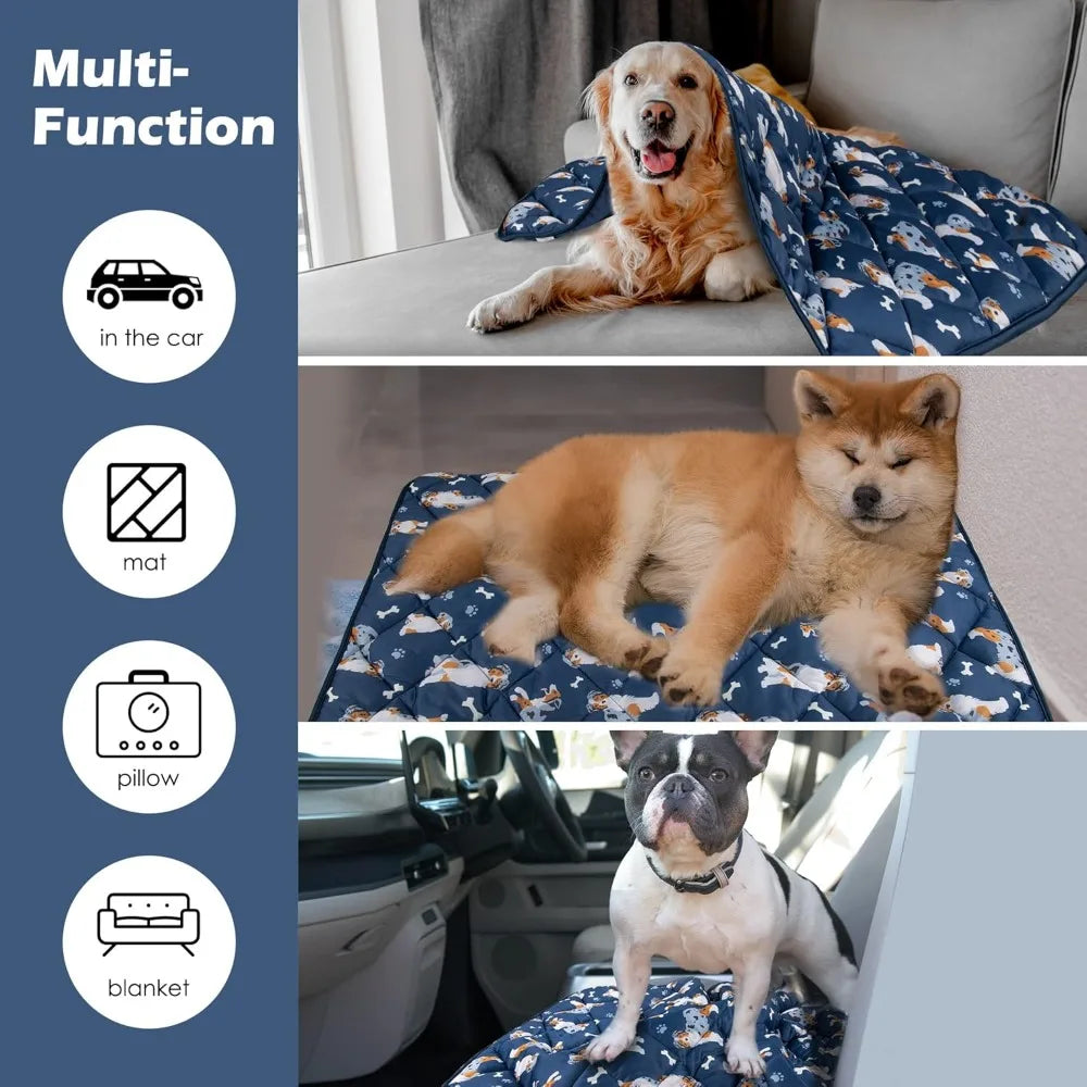 Dog Cooling Mat, Premium Lightweight Pet Cooling Blanket Bed Cover for Dogs, Cat, Puppies
