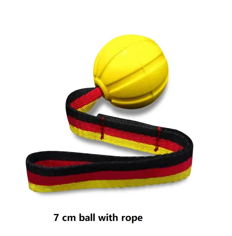 Dog Toy Balls On a Rope for Small Medium Large Dogs Chewers,  EVA Foam Ball Floats