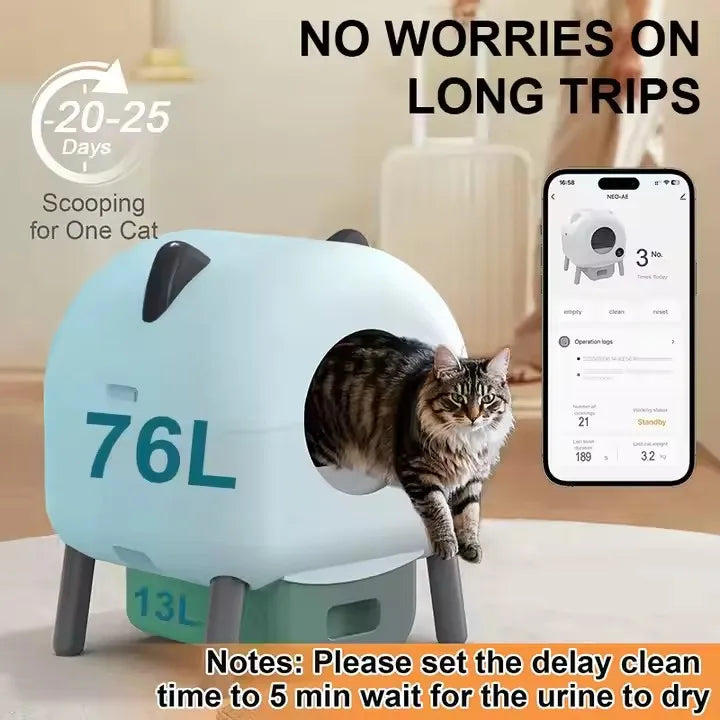 Smart Self-Cleaning Litter Box 🐱🤖