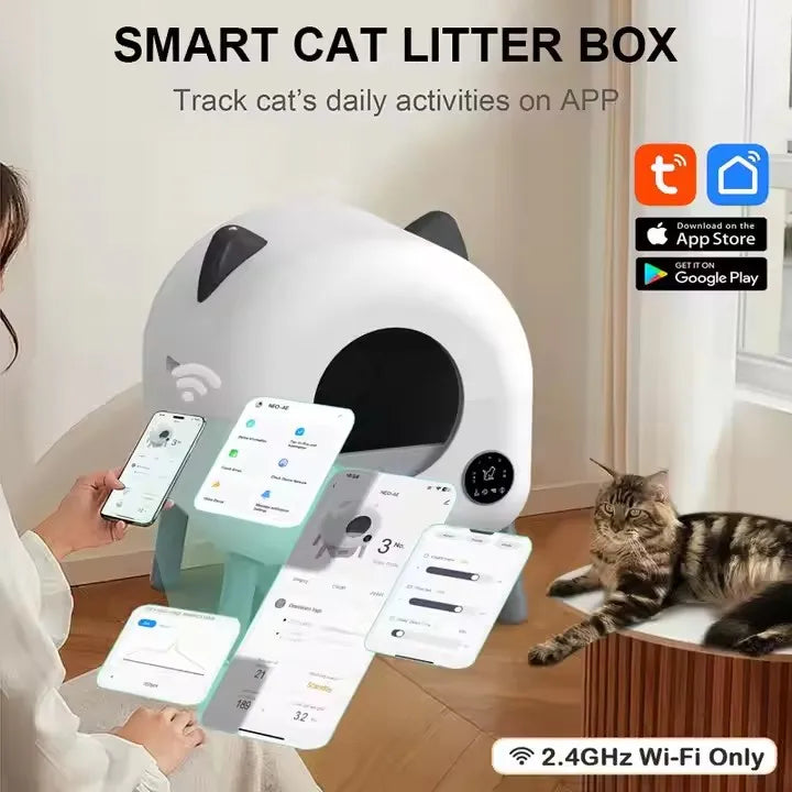Smart Self-Cleaning Litter Box 🐱🤖