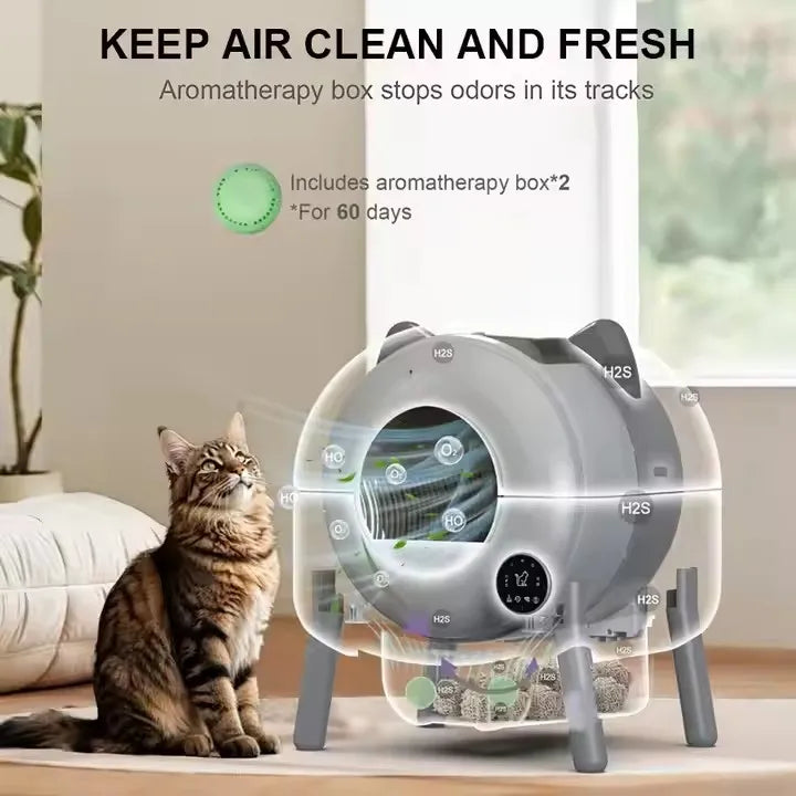 Smart Self-Cleaning Litter Box 🐱🤖