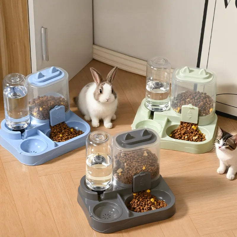 2-in-1 Automatic Pet Feeder 🐶🐱💧