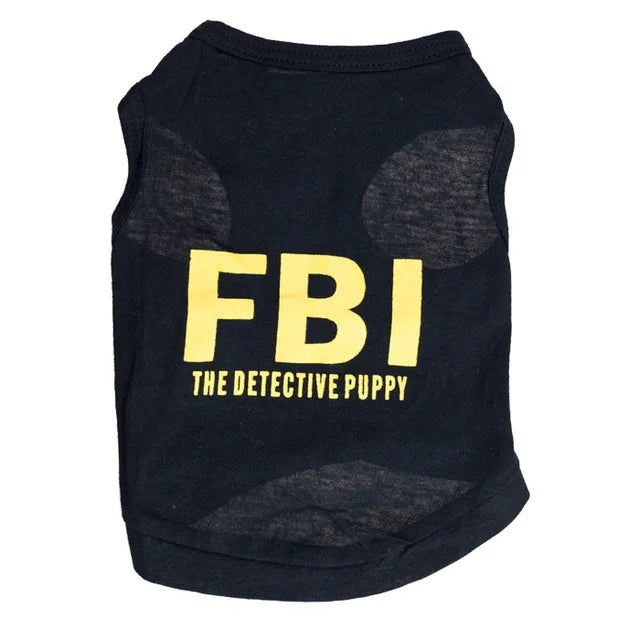 FBI Camouflage Dog Vest 🐶🕶️👕