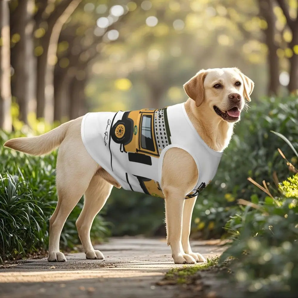 Personalized Camel Trophy Dogs Clothes Breathable Soft Pet Vests Large Dog Jacket Pet Accessories