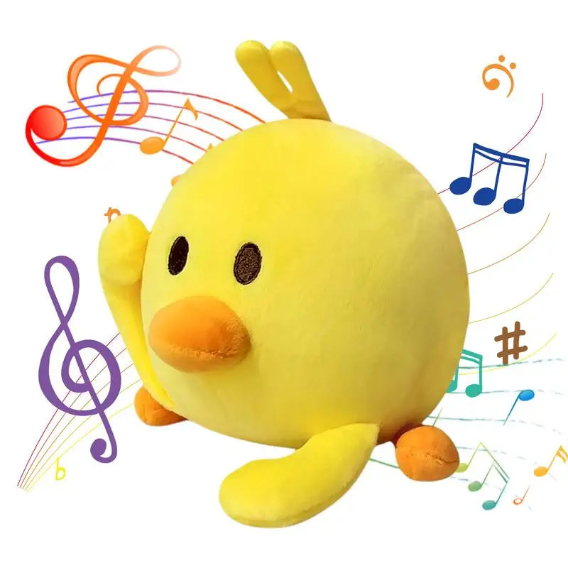 Automatic Smart Teasing Dog Ball Interactive Washable Cartoon Plush Sound Electronic Dog Ball