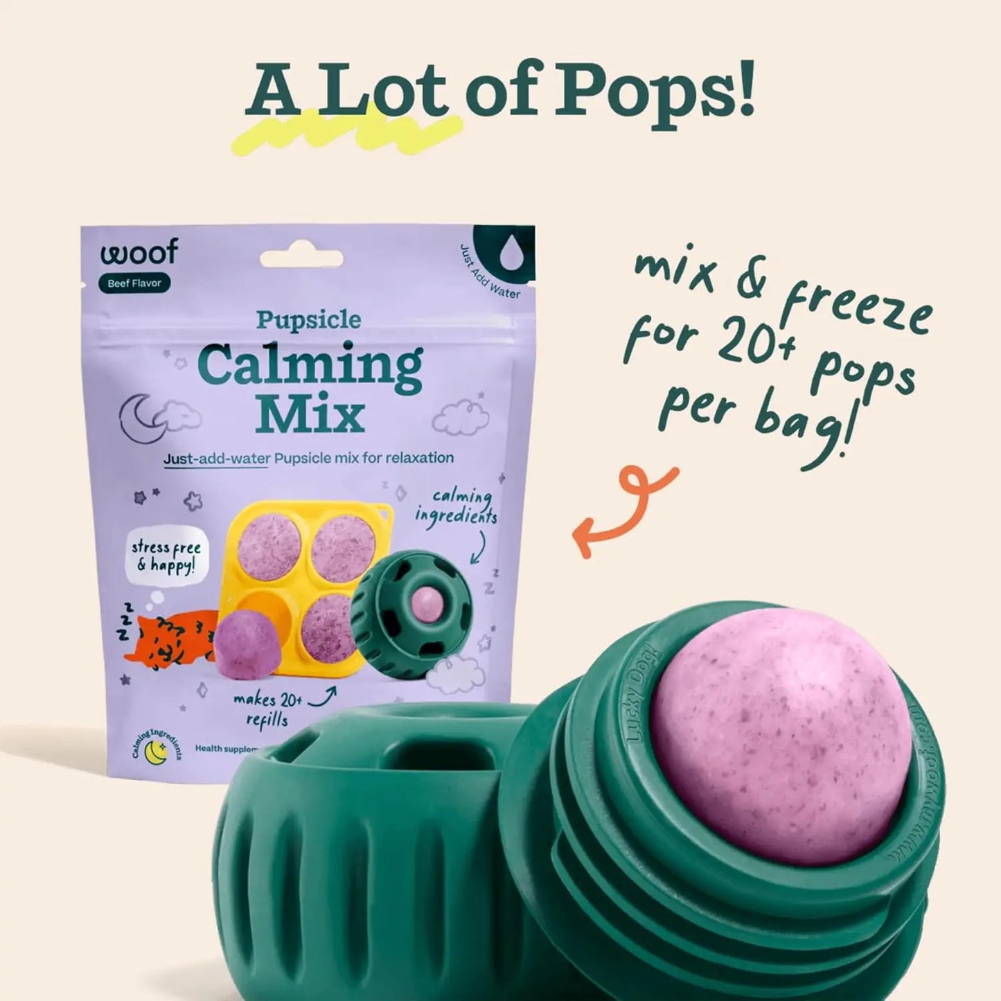 DIY Dog Pupsicle Mix - Healthy, Calming Treats - Easy to Make