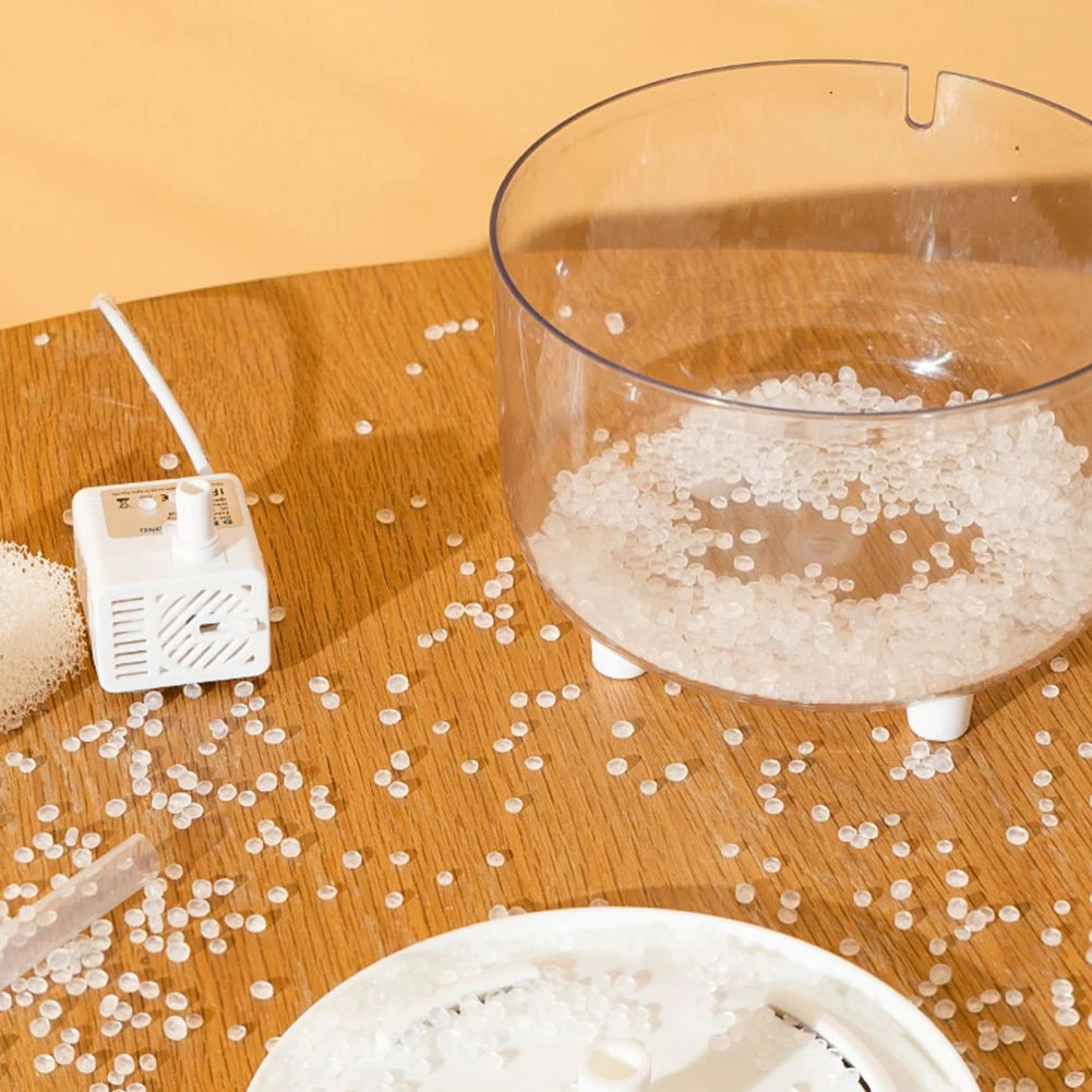 1200ml Pet Drinking Dispenser USB Auto Filter Pet Water Fountain