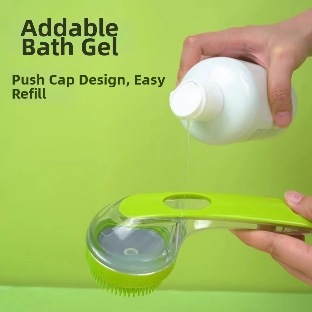 2-in-1 Hair Removal Pet Bath Brush 🛁🐾