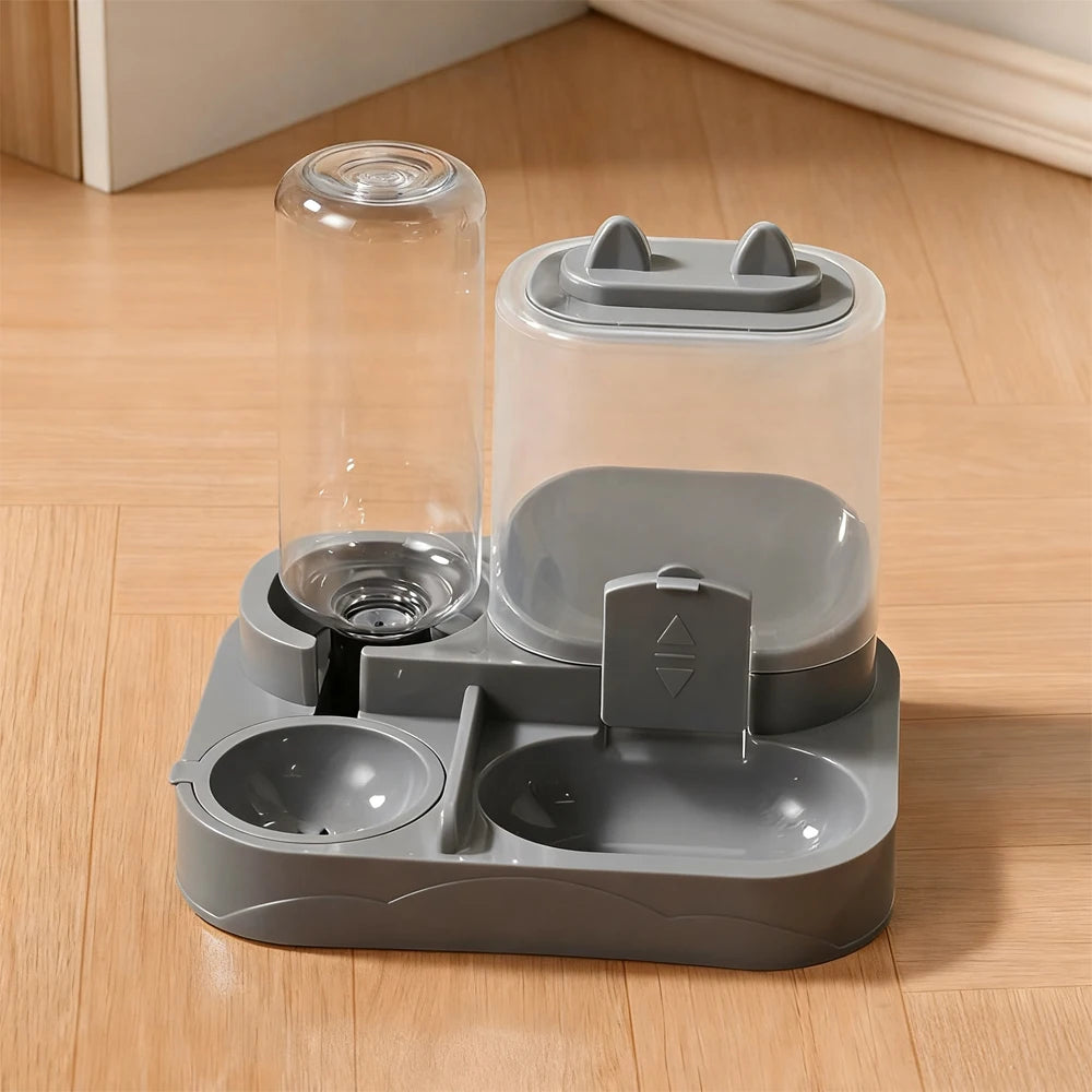 2-in-1 Automatic Pet Feeder 🐶🐱💧