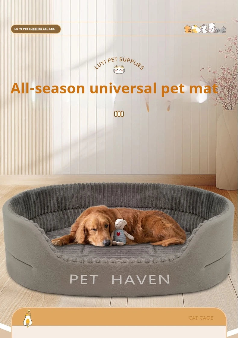 Oversized Soft Pet Bed Dirt Resistant Non Slip Comfort Pet Cushion Indoor Living Room Outdoor Use For Large Medium Small Dogs Cats