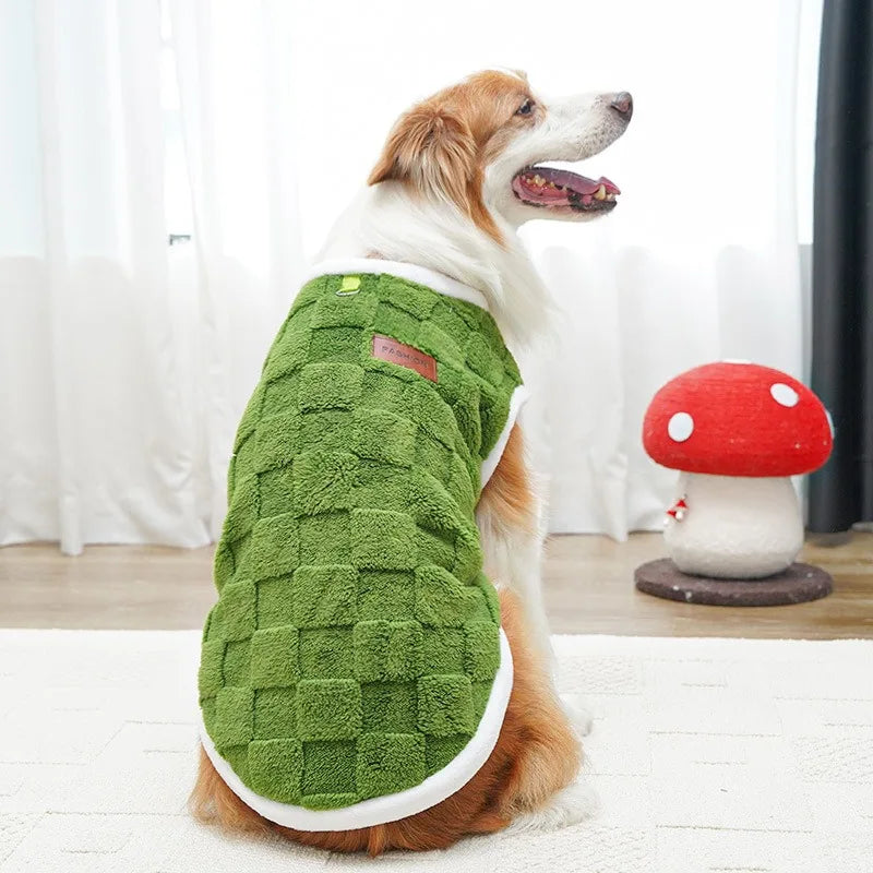 Pet Accessories Winter Dog Clothes for Dogs S-8XL Warm Dogs Coat Schnauzer Pug Clothing Sweatshirts Casual Dog Cat Clothing
