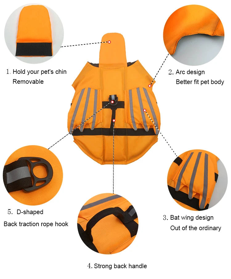 Dog Safety Life Jacket 🐶🦺🌊