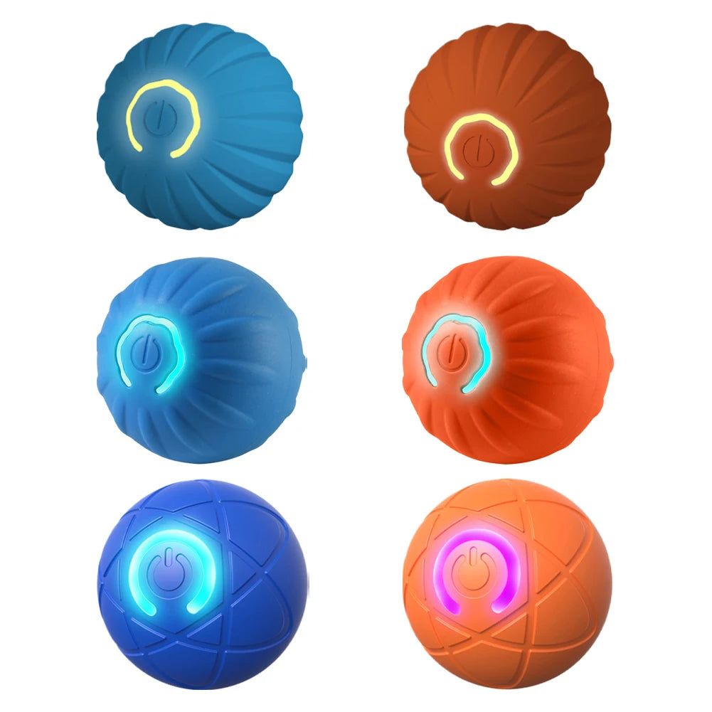 Intelligent Electric Cat Ball Toys Self-Moving Electronic Rotating Cat Ball 200mAh Pet Exercise Chase Toy Ball for Cats Training