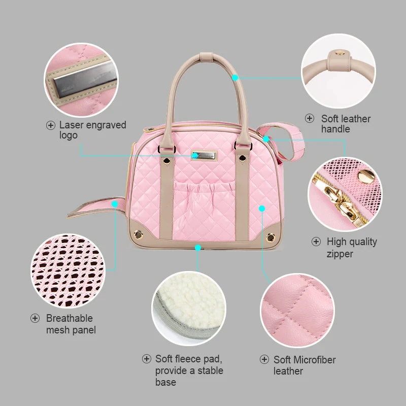 Fashion Pet Carrier Handbag Out of Portable Bag Space Cabin Hug Cat Dog Artifacts Out Bag Backpack Pet Box Cage TLX6971