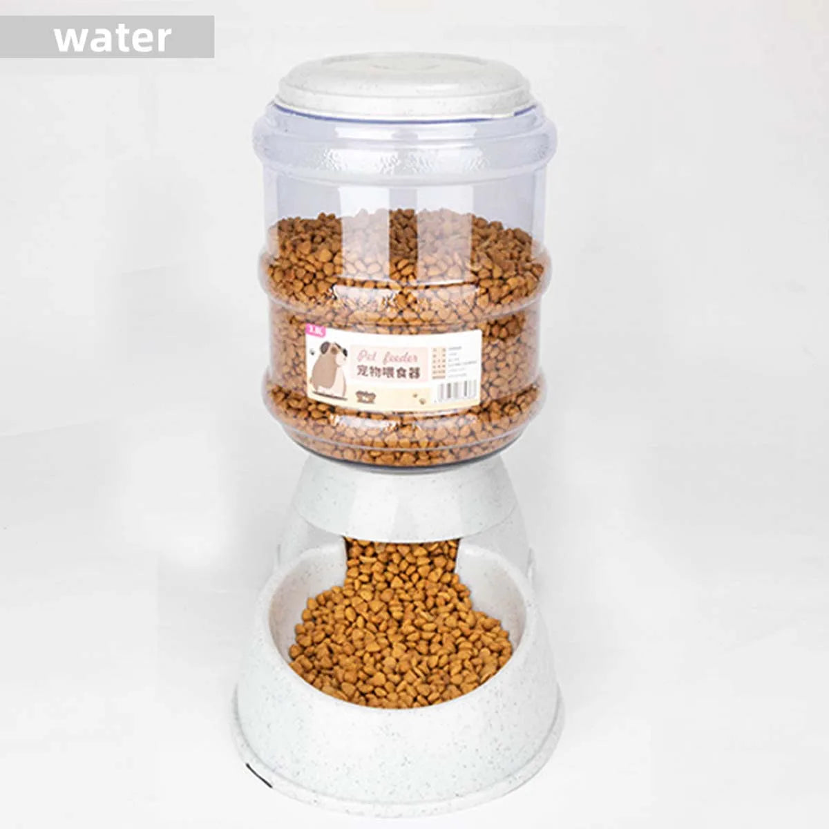 Automatic Pet Feeder 3.8L Large Capacity Pet Feeder and Water Dispenser Plastic Water Bottle Pet Supplies Bowl For Cats And Dogs
