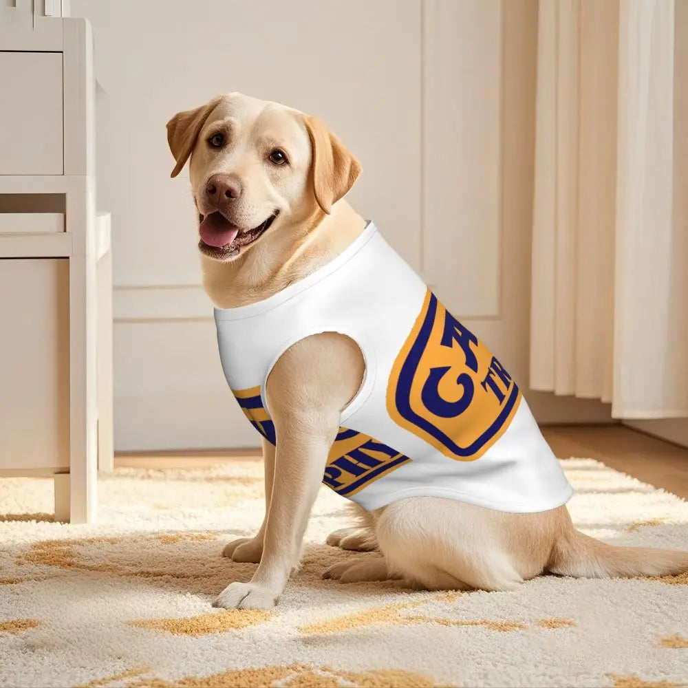 Personalized Camel Trophy Dogs Clothes Breathable Soft Pet Vests Large Dog Jacket Pet Accessories