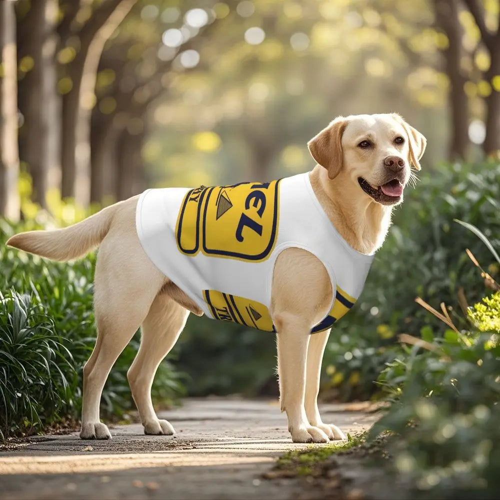 Personalized Camel Trophy Dogs Clothes Breathable Soft Pet Vests Large Dog Jacket Pet Accessories