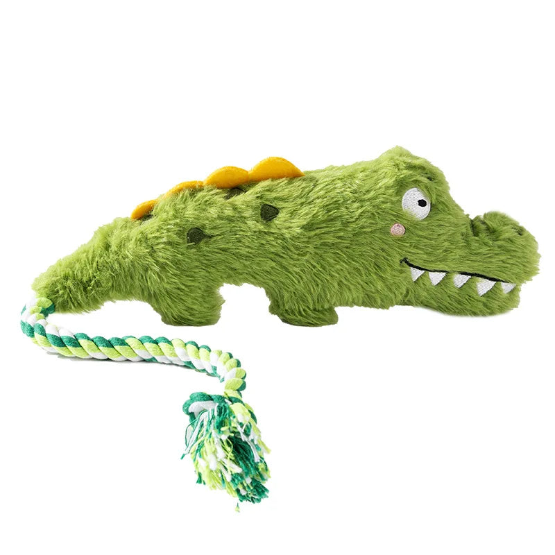 Crazy Zoo Plush Squeaky Dog Toy 🐶🧸