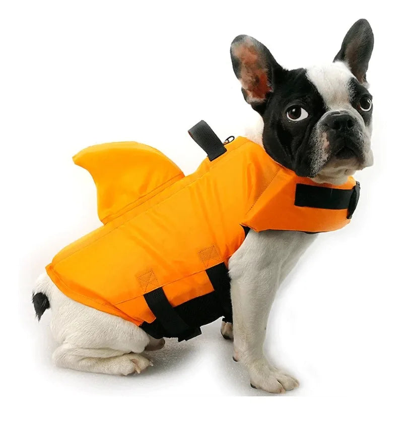 Shark Fin Dog Life Jacket 🦈🐶🦺