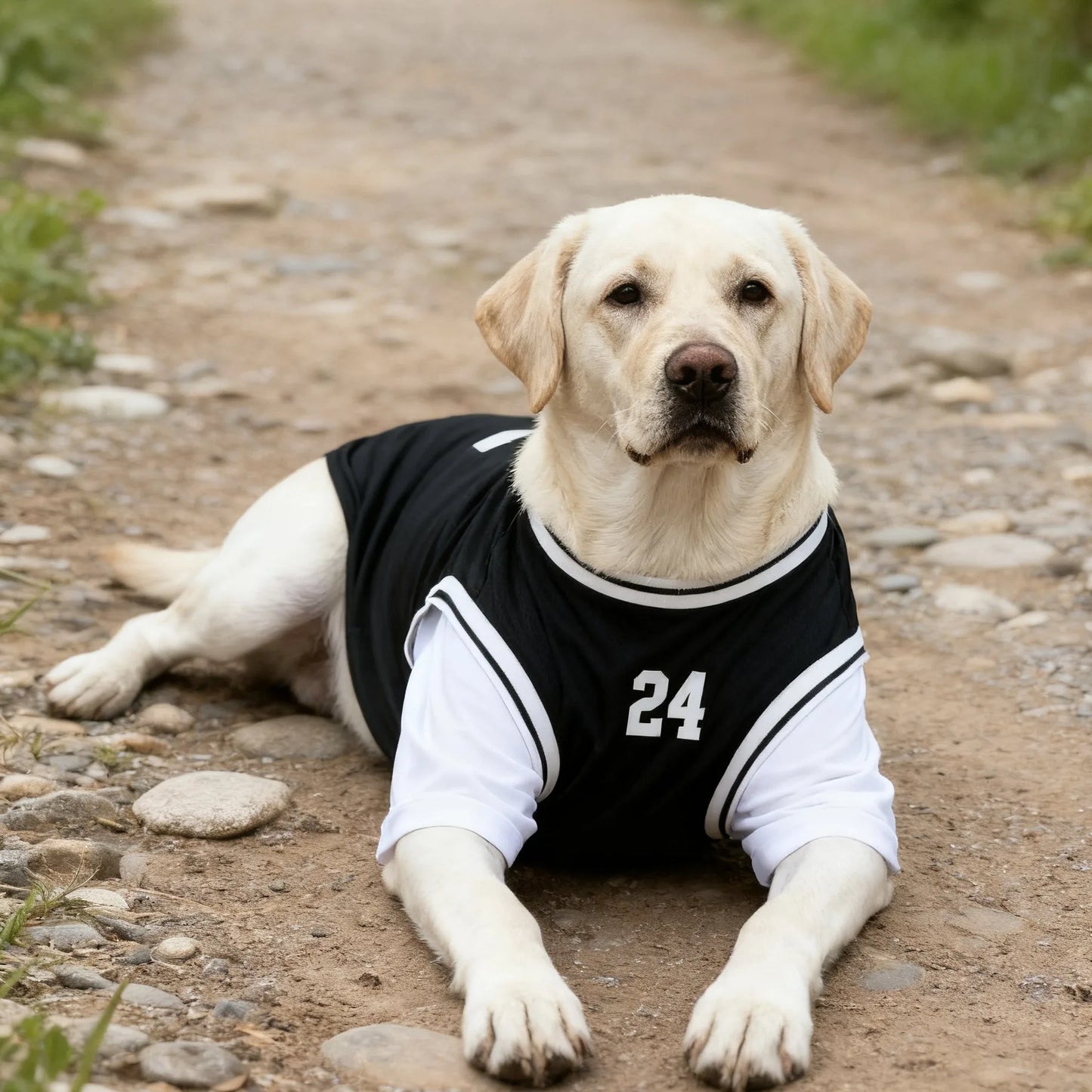 Summer Pet Dog Cooling Vest Basketball Soft Faux Two-Piece Clothes Summer Casual Shirt For Medium Large Dog Labrador Pet Clothes