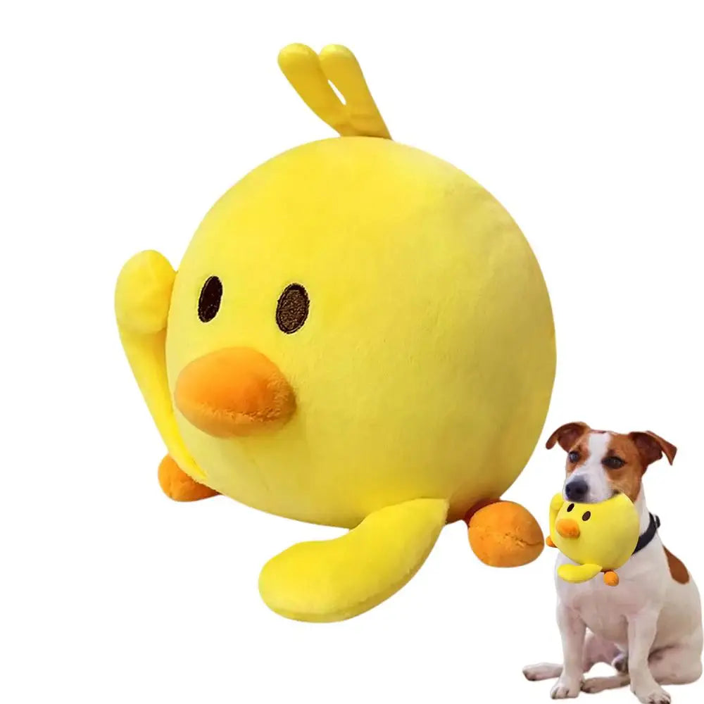 Automatic Smart Teasing Dog Ball Interactive Washable Cartoon Plush Sound Electronic Dog Ball