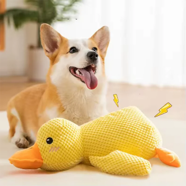 Stomping Duck Dog Toy 🦆🐶✨