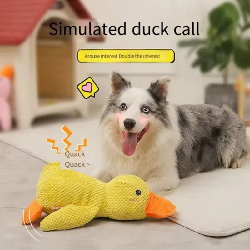 Stomping Duck Dog Toy 🦆🐶✨