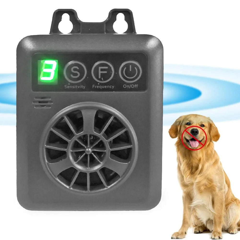 Pet Dog Repeller Anti Barking Stop Bark Training Device Trainer Ultrasonic Anti Barking Ultrasonic without Battery