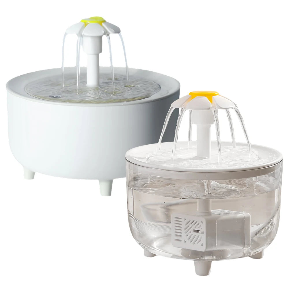 1200ml Pet Drinking Dispenser USB Auto Filter Pet Water Fountain
