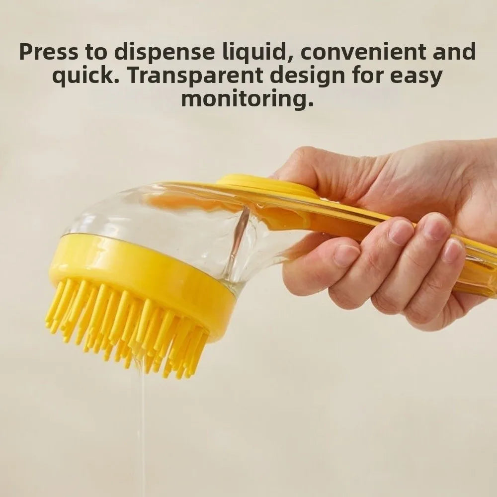 2-in-1 Hair Removal Pet Bath Brush 🛁🐾
