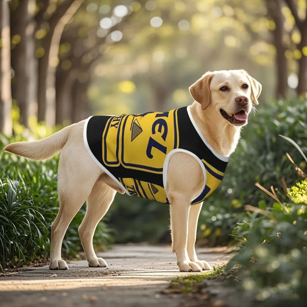 Personalized Camel Trophy Dogs Clothes Breathable Soft Pet Vests Large Dog Jacket Pet Accessories