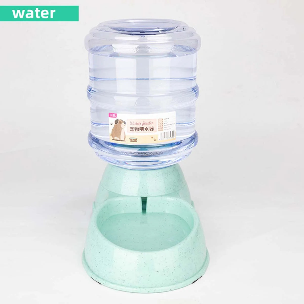 Automatic Pet Feeder 3.8L Large Capacity Pet Feeder and Water Dispenser Plastic Water Bottle Pet Supplies Bowl For Cats And Dogs