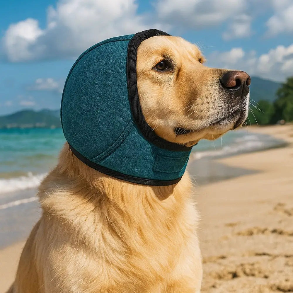 Noise Reduction Dog Ear Covers Anti-Noise Hearing Protection Pet Ear Muffs Adjustable Soft Warm Dog Calming Earmuff