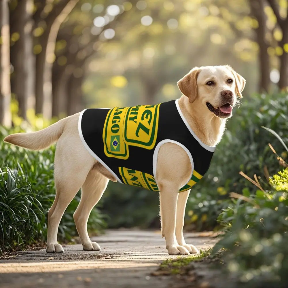Personalized Camel Trophy Dogs Clothes Breathable Soft Pet Vests Large Dog Jacket Pet Accessories