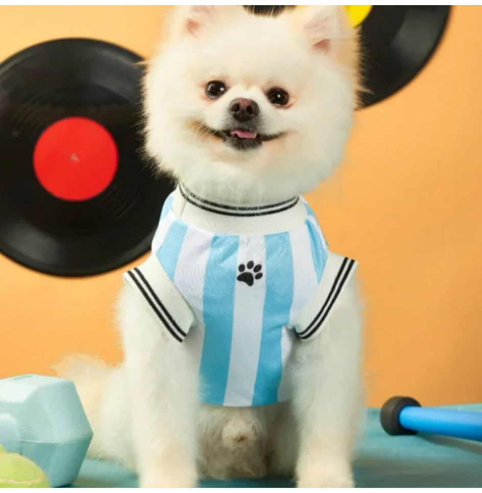 Breathable Mesh Dog Clothes Schnauzer Teddy Sport, Large Dog Jersey Basketball Clothing, Puppy T-Shirts, Summer Pet Cat Shirts