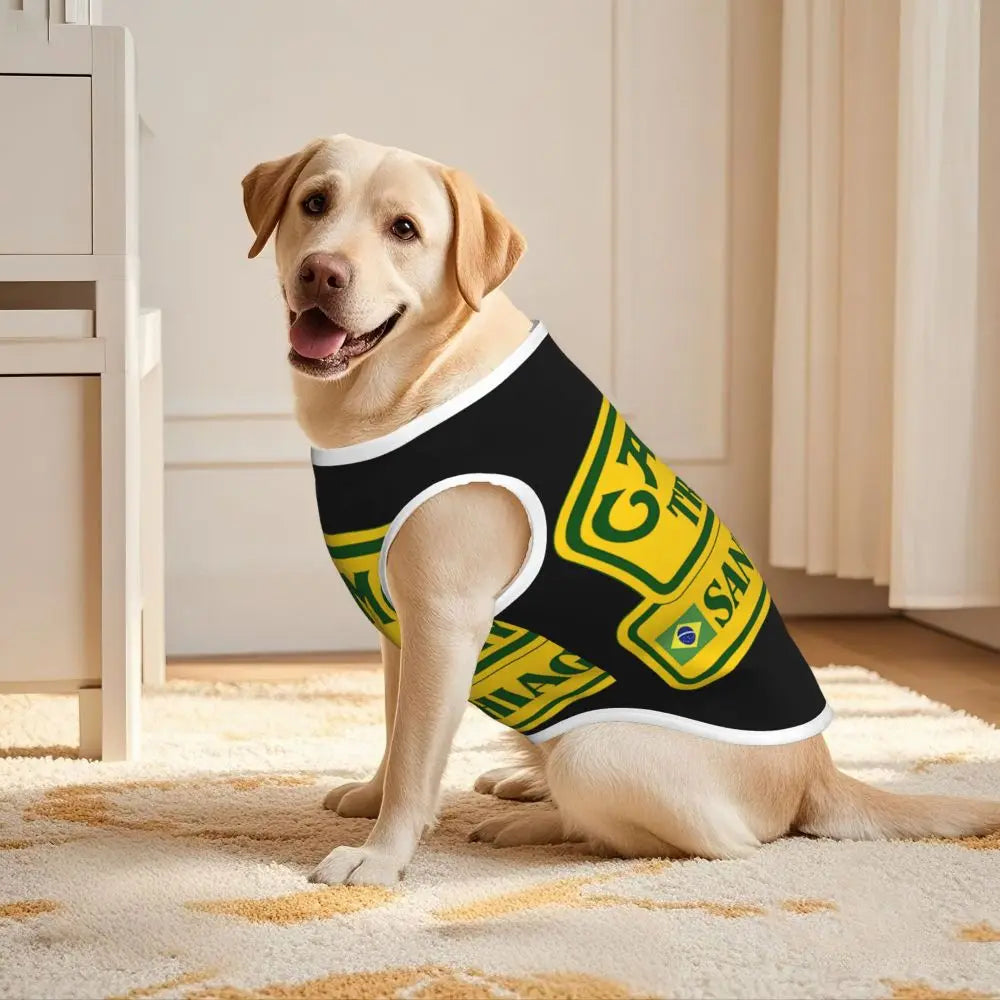 Personalized Camel Trophy Dogs Clothes Breathable Soft Pet Vests Large Dog Jacket Pet Accessories