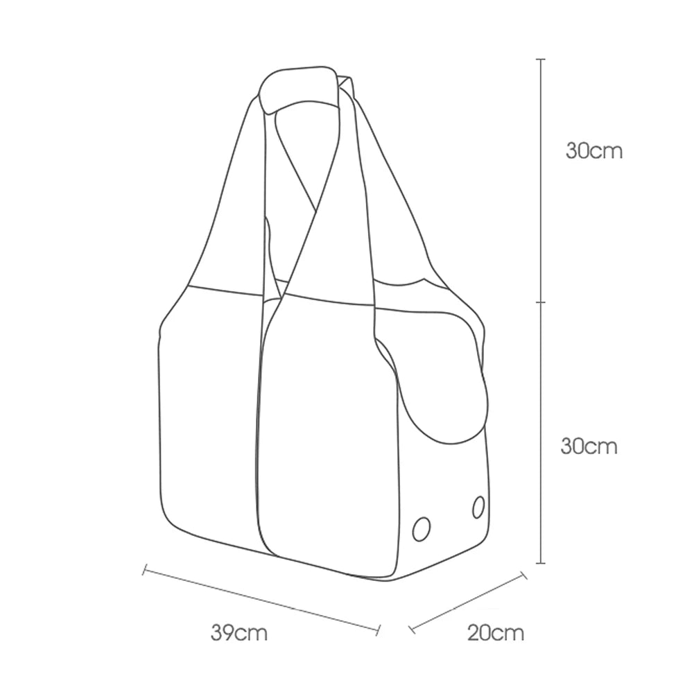 Breathable Cat Carrier Bag Cats Transporter Bag