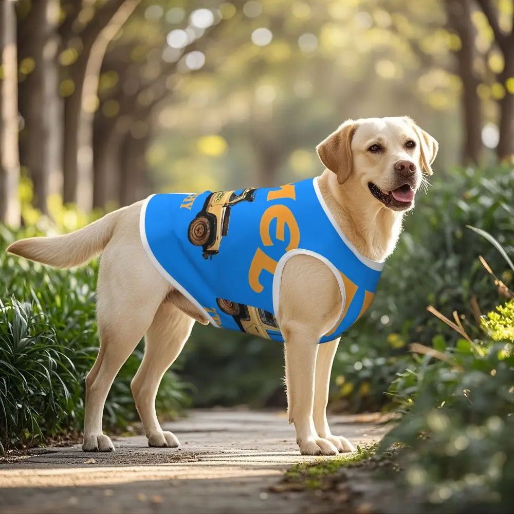 Personalized Camel Trophy Dogs Clothes Breathable Soft Pet Vests Large Dog Jacket Pet Accessories