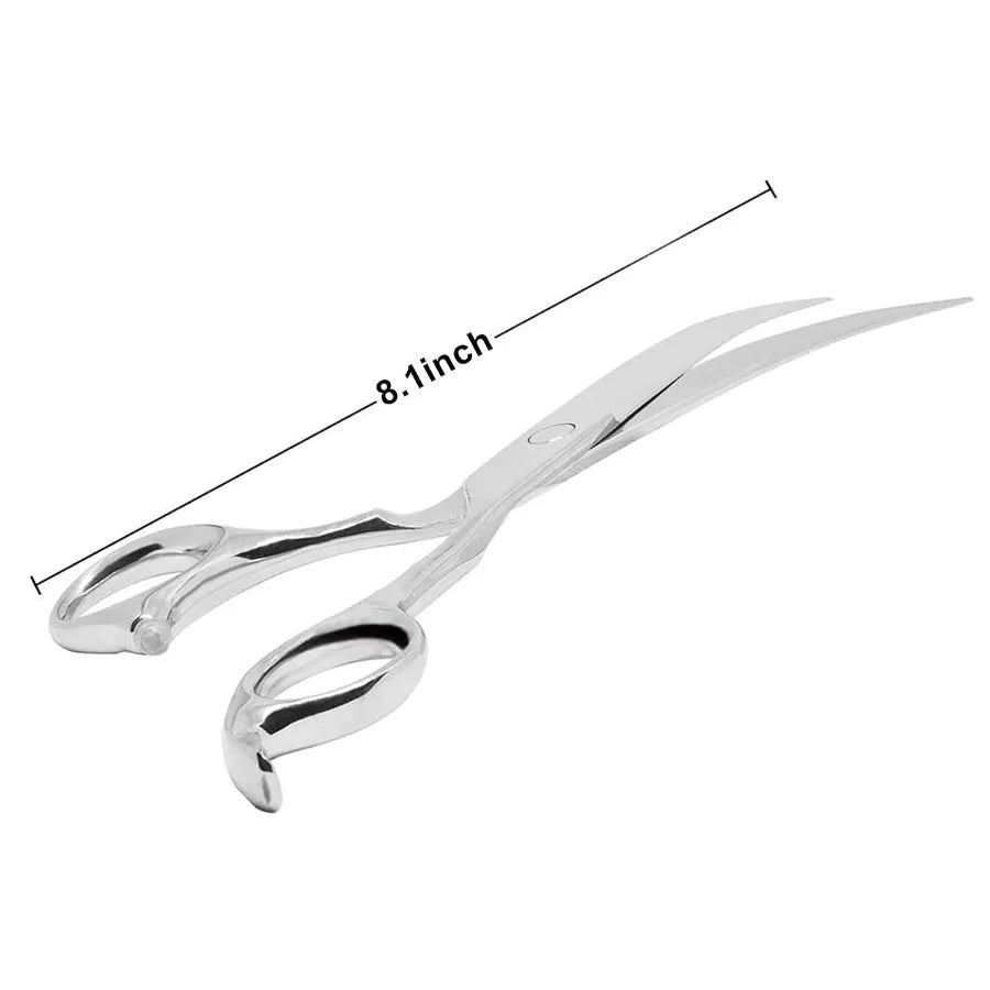 Dog Grooming ScissorsPet Grooming Scissors Curved Down Shears great for Groomers and Home Grooming