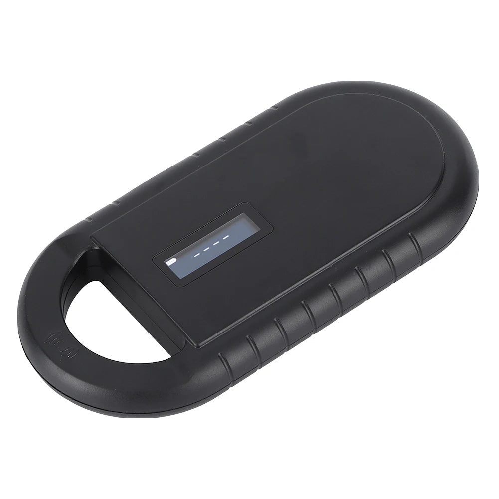Micro Chip Reader Scanner Rechargeable Pet Chip ID Scanner Handheld 134.2kHz 125kHz for ISO 11784/11785 FDX-B and ID64 RFID EMID