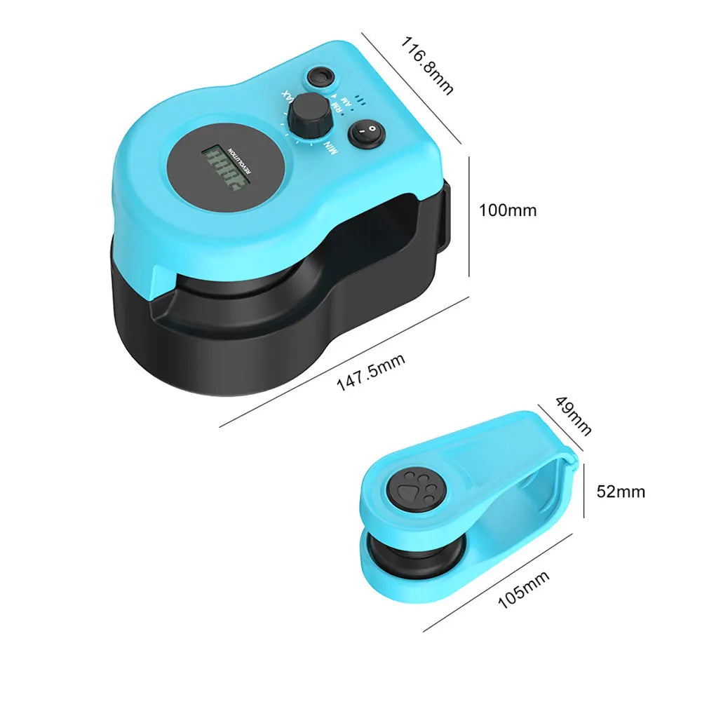 Interactive Cat Toy Adjustable Speed Cat Feather Toy Treadmill