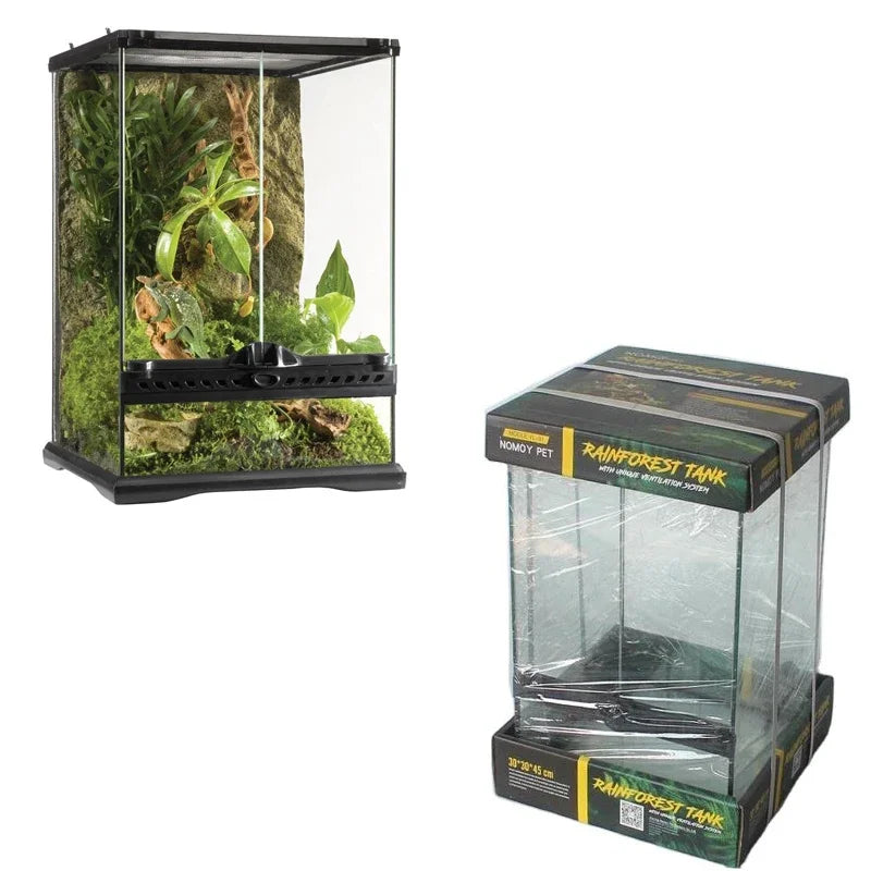 Reptile Terrarium  Rainforest  Reptile Tank Breeding Cage  for Reptile Terrarium Accessories
