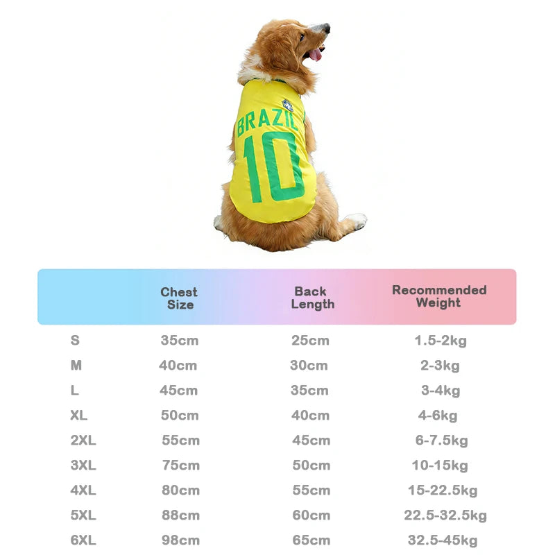 Soccer Pet Mesh Jersey ⚽🐕🐈