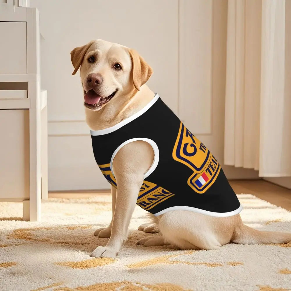 Personalized Camel Trophy Dogs Clothes Breathable Soft Pet Vests Large Dog Jacket Pet Accessories