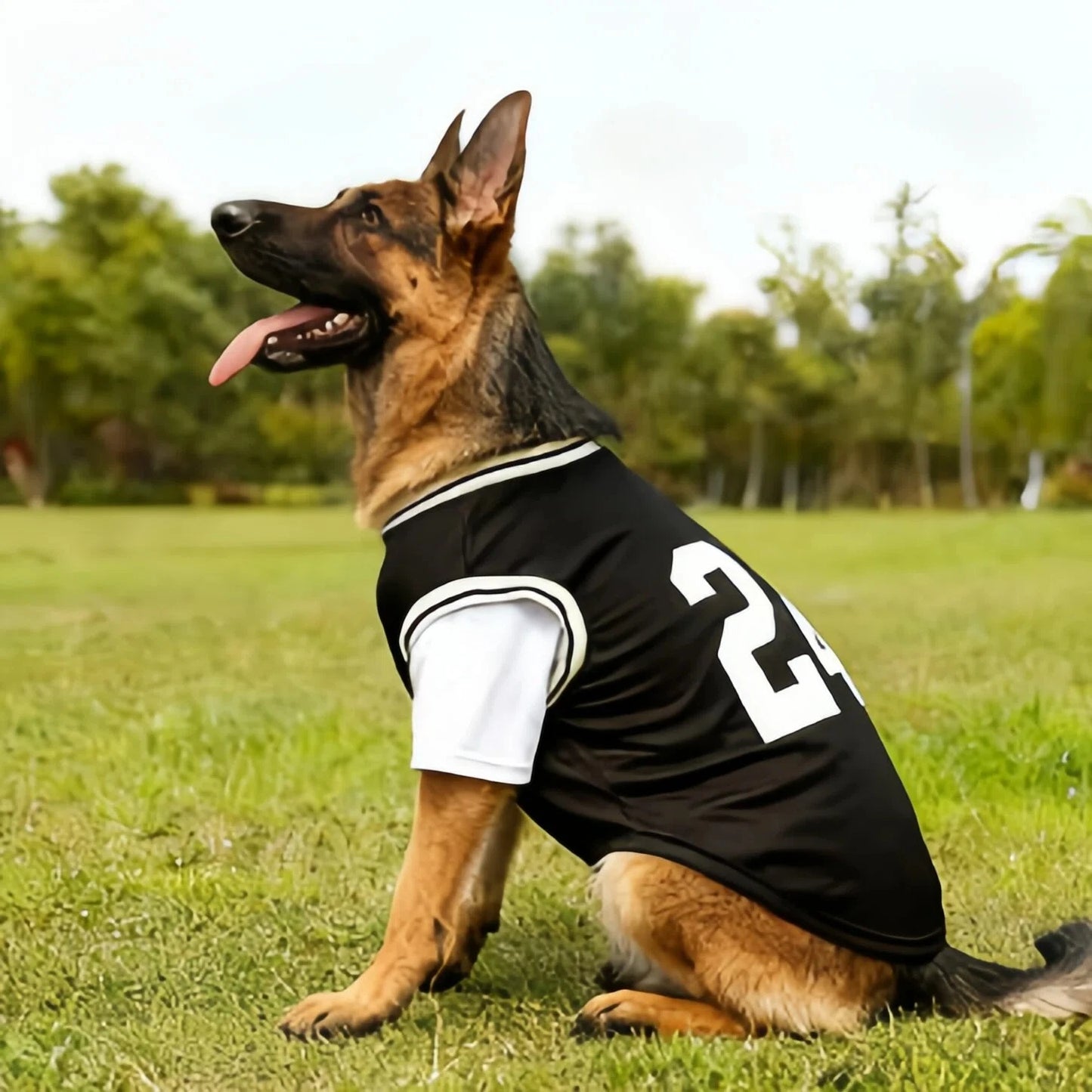 Summer Pet Dog Cooling Vest Basketball Soft Faux Two-Piece Clothes Summer Casual Shirt For Medium Large Dog Labrador Pet Clothes