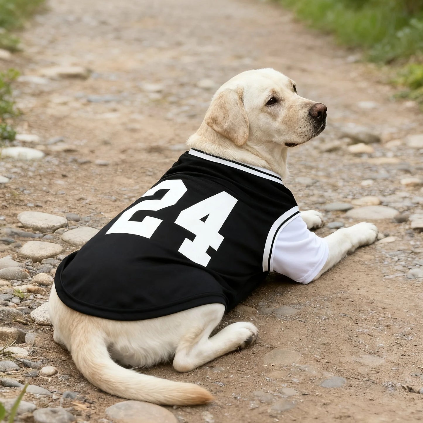 Summer Pet Dog Cooling Vest Basketball Soft Faux Two-Piece Clothes Summer Casual Shirt For Medium Large Dog Labrador Pet Clothes