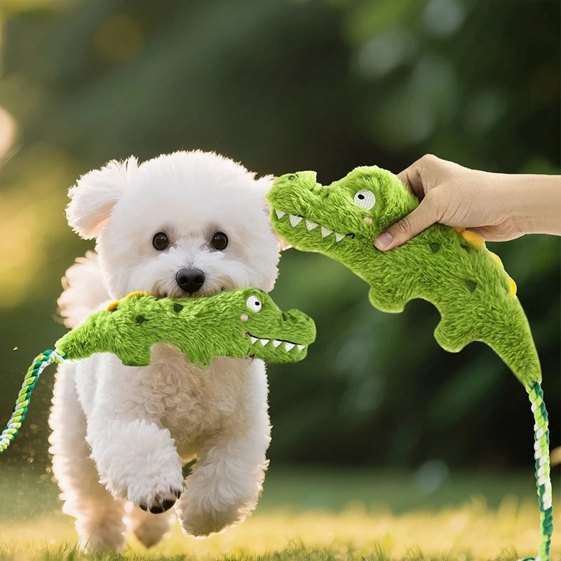 Crazy Zoo Plush Squeaky Dog Toy 🐶🧸