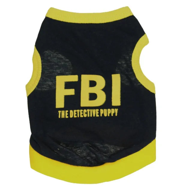 FBI Camouflage Dog Vest 🐶🕶️👕