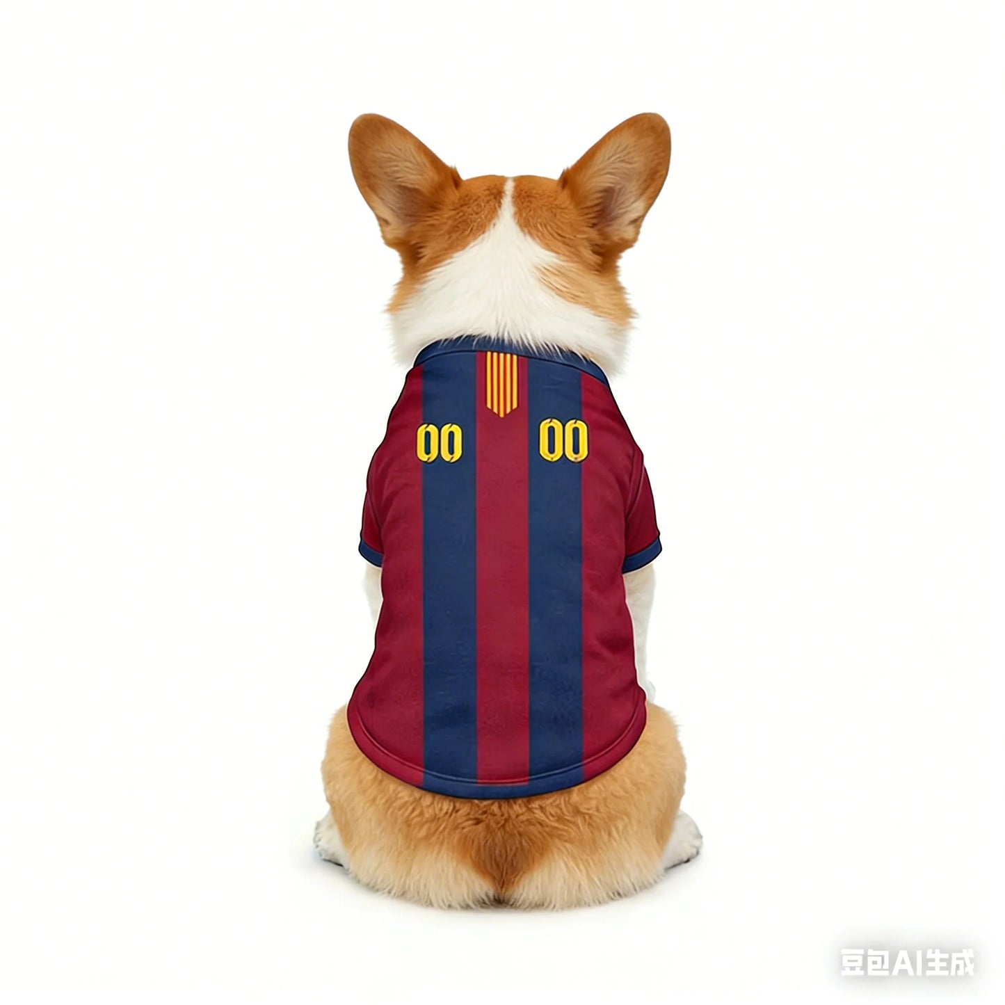 Dog Soccer Jersey Clothes Soft Breathable Polyester Tank Top Vest for Puppy Cats Sport Training Football Team Style T-Shirt